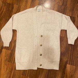 Cream Knit Arie Sweater/Cardigan